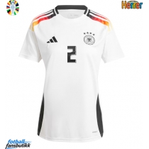 Tyskland Antonio Rudiger #2 Hjemmedrakt EM 2024 Kortermet